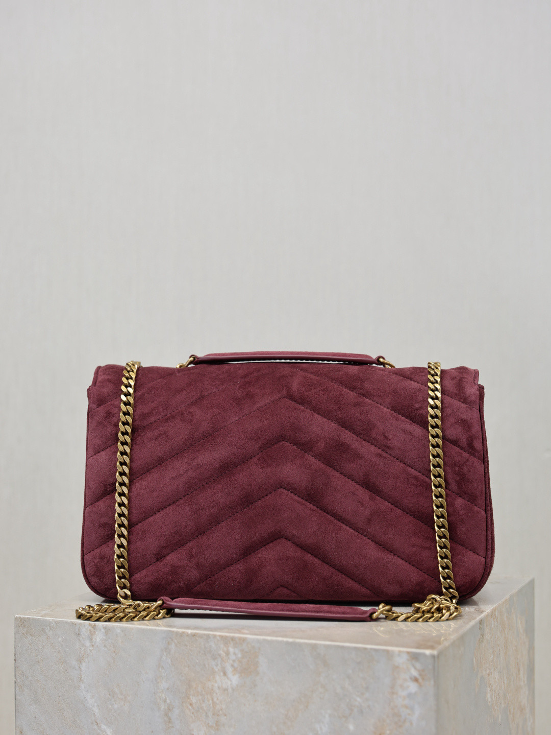 Y51 loulou medium in suede 29x17x8cm