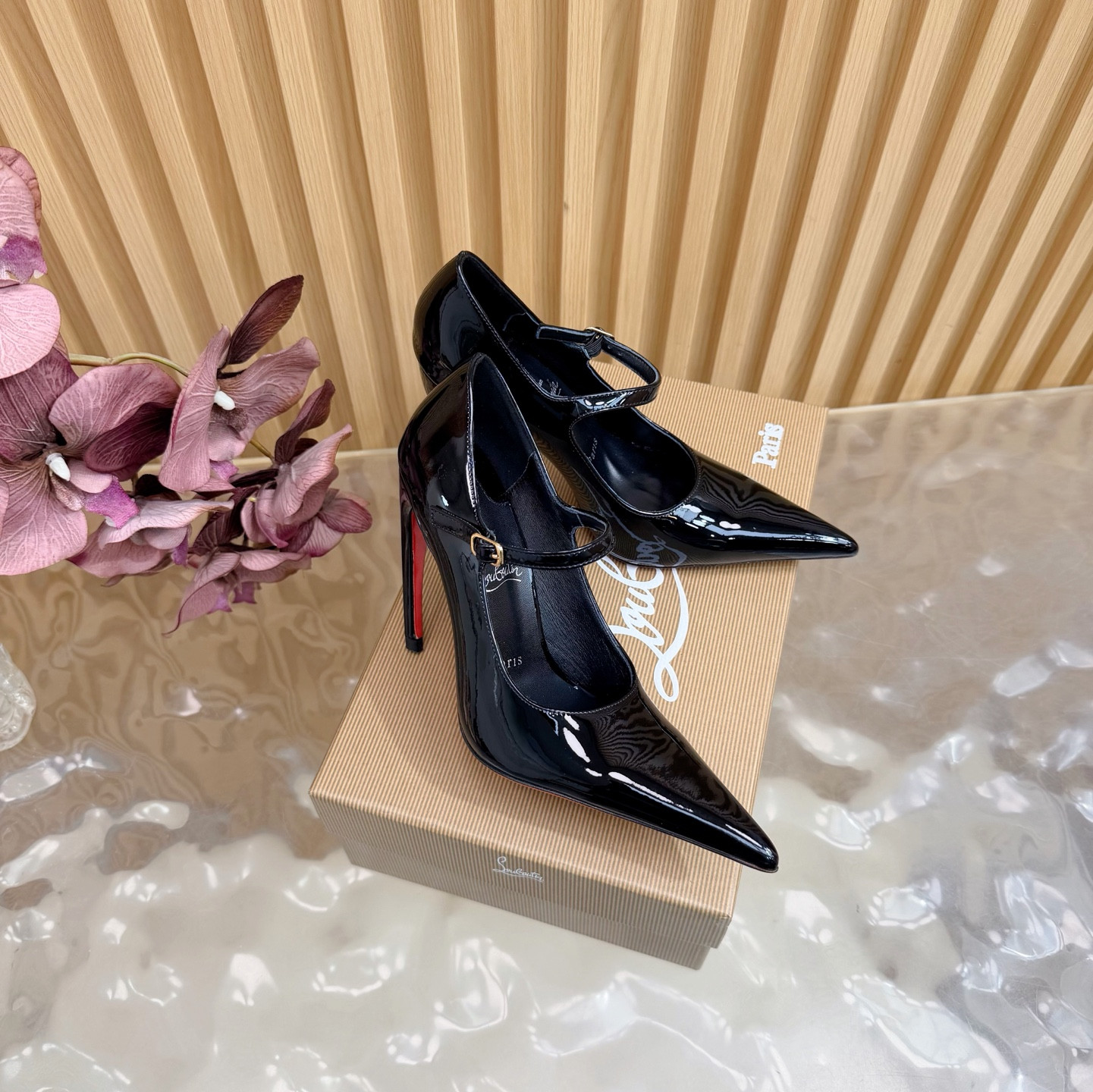 ua Chr1st1an louboutin mary jane pumps 15cm heel