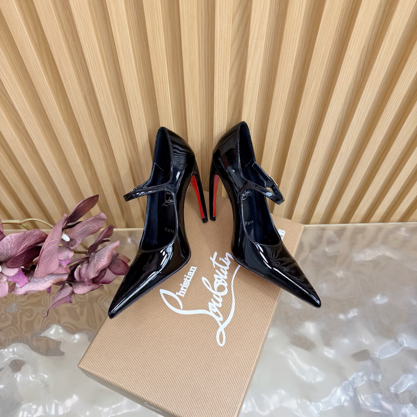 ua Chr1st1an louboutin mary jane pumps 15cm heel